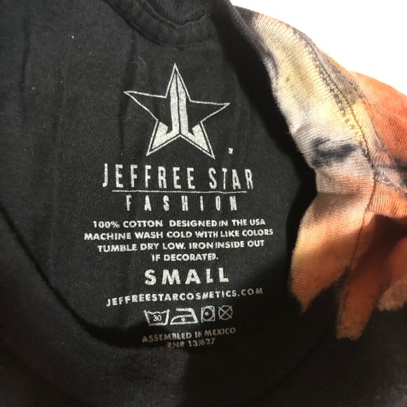 Jeffree Star Tie Dye SpiderWeb Shirt - Picture 5 of 10